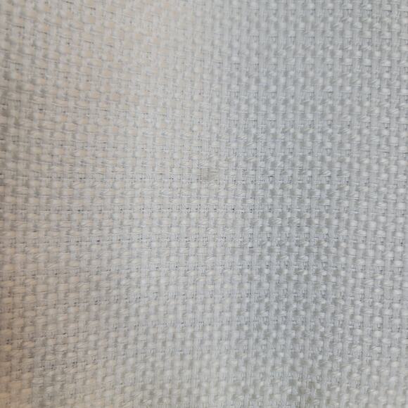 Mark Zunino Tweed Neutral Blazer Jacket Cream Beige Bell Sleeve Pockets Prep S - Picture 8 of 8